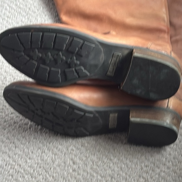 Sam Edelman Penny tall riding boots whiskey brown color buttery soft leather 10 - Picture 6 of 15